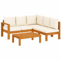 Salon de jardin, modulable, 4 pièces, pour la terrasse ou le jardin