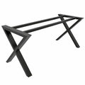 Bureau, en acier, coloris noir, 170 x 70 x 72 cm, pour l’espace de travail