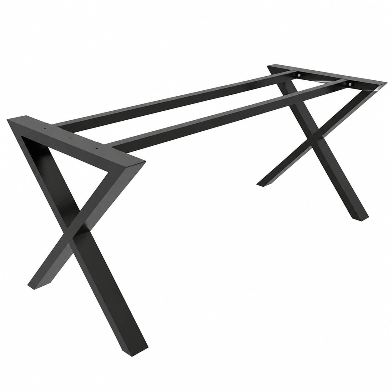 Bureau, en acier, coloris noir, 170 x 70 x 72 cm, pour l’espace de travail