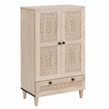 Armoire, avec rangement, coloris blanc, 60 x 33 x 100 cm, pour la chambre